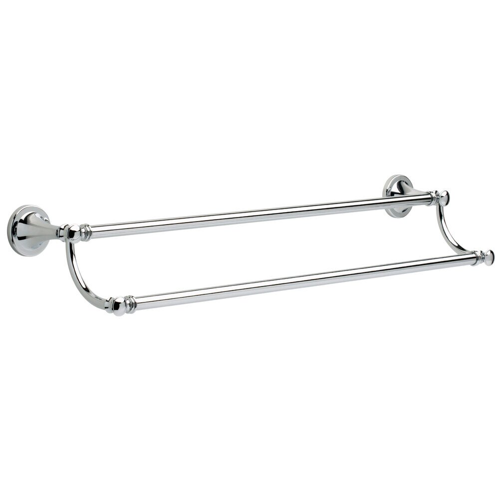 Liberty Hardware 24" Double Towel Bar in Polished Chrome