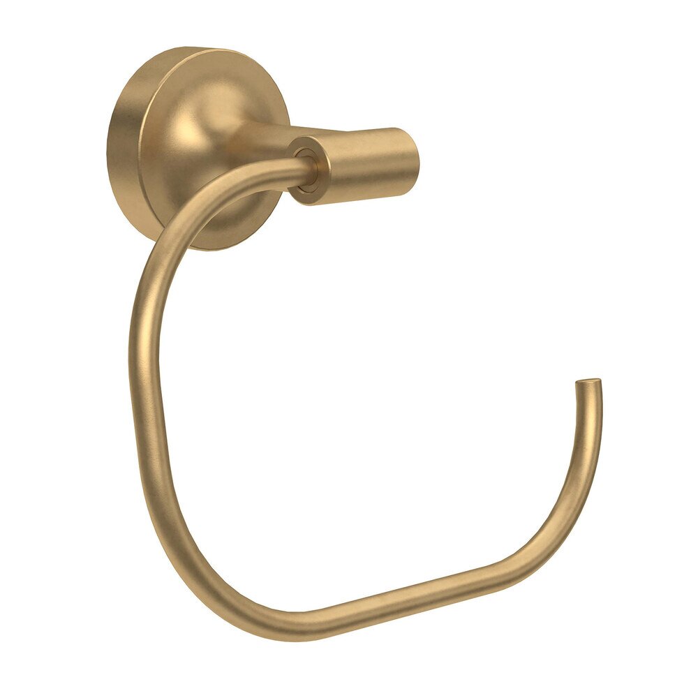 Liberty Hardware Towel Ring in Brushed Brass