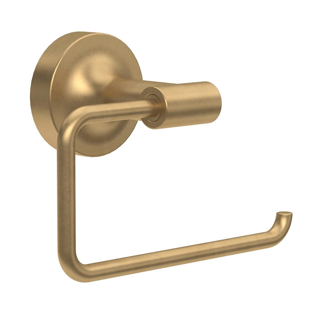 Liberty Hardware Toilet Paper Holder in Brushed Brass