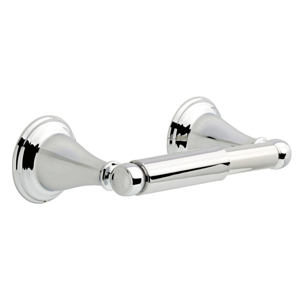 Liberty Hardware Double Post Toilet Paper Holder in Chrome