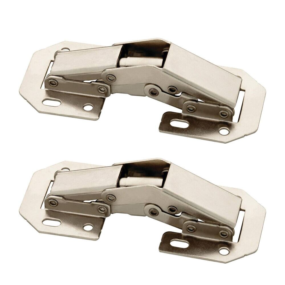Liberty Hardware Non-Mortise Concealed Spring Hinge, 2 per pkg in Zinc Plated