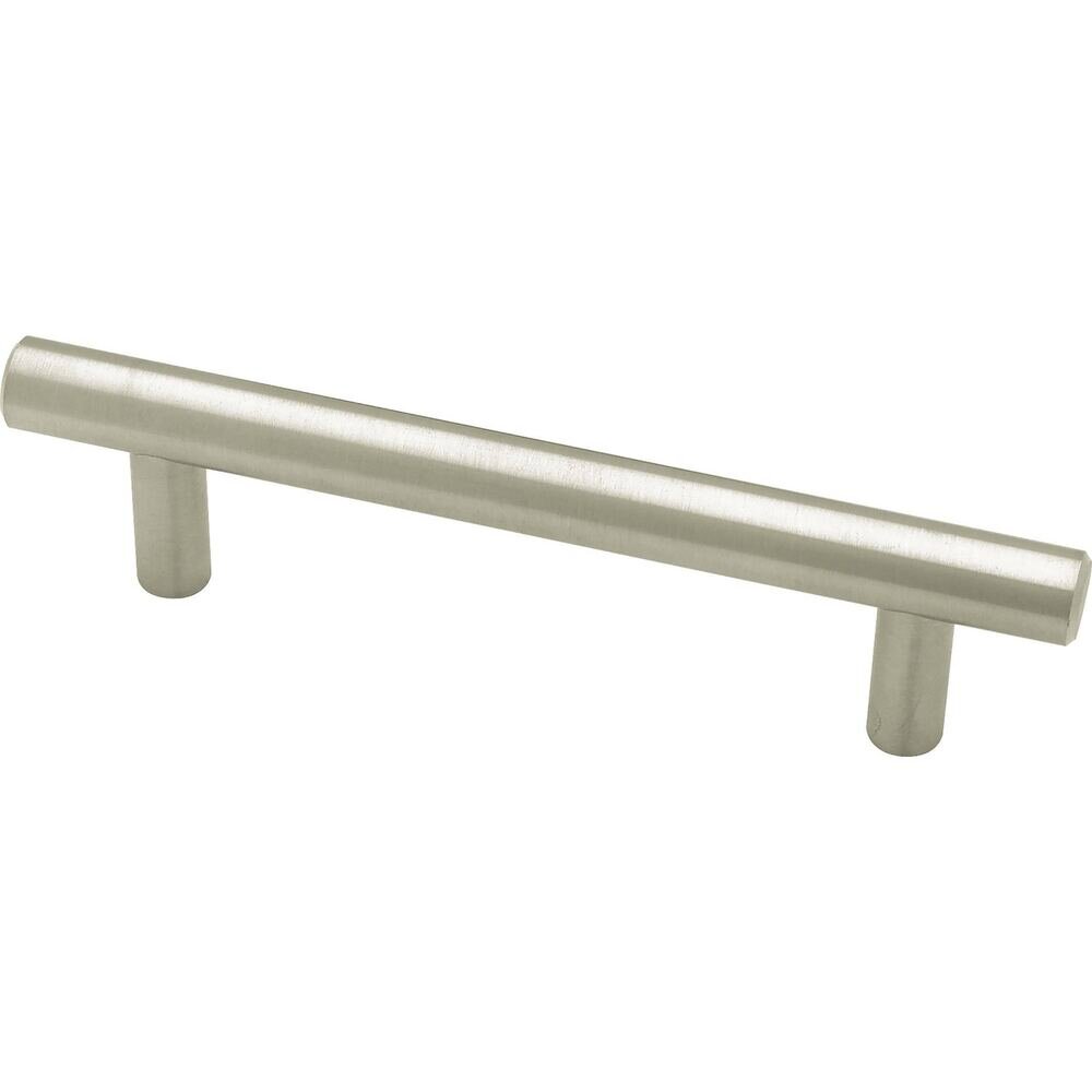 Liberty Hardware 3 3/4" Steel Bar Pull in Stainless Steel
