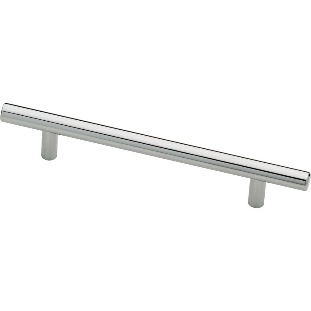 Liberty Hardware 5" Steel Bar Pull in Polished Chrome