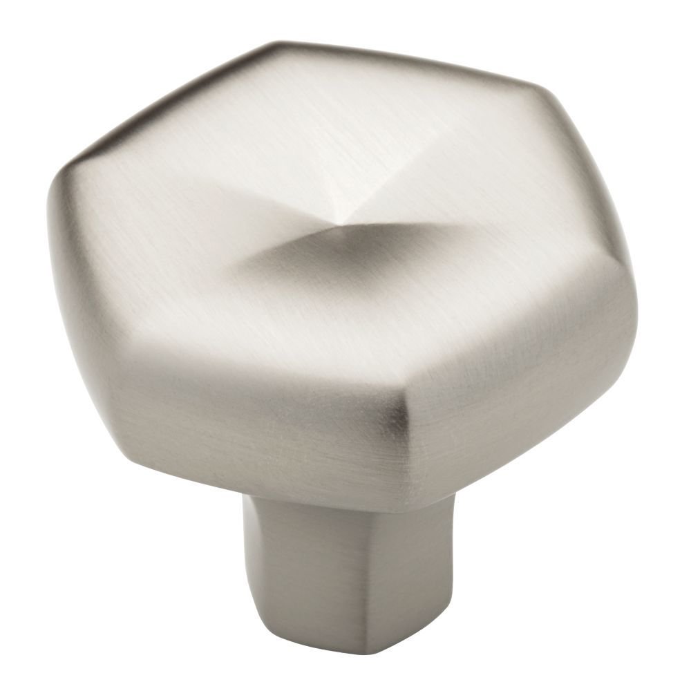 Liberty Hardware 1 3/8" Knob in Stainless Finish