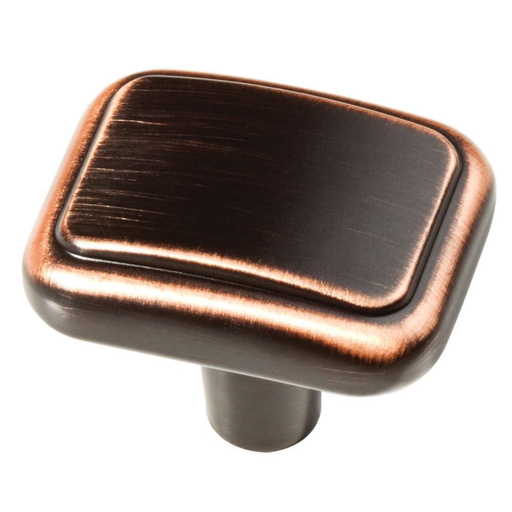 Liberty Hardware 1 1/4" Knob in Bronze with Copper Highlights