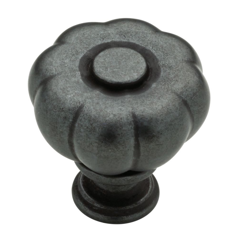 Liberty Hardware 1 1/4" Fluted Knob in Soft Iron