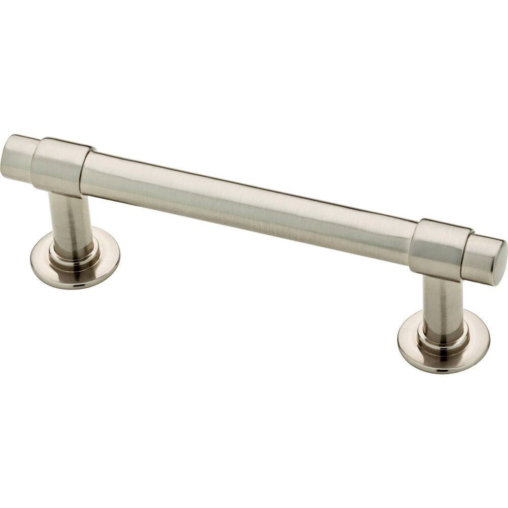 Liberty Hardware 3" Centers Francisco Pull in Satin Nickel