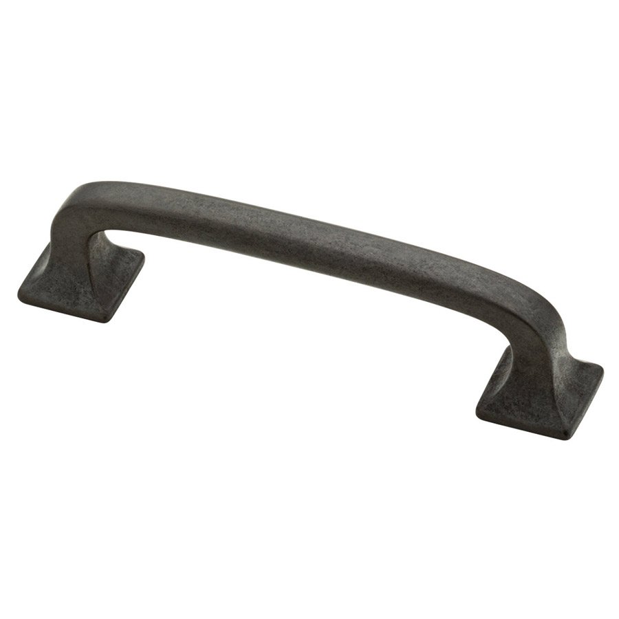 Liberty Hardware 3" Centers Lombard Pull in Soft Iron