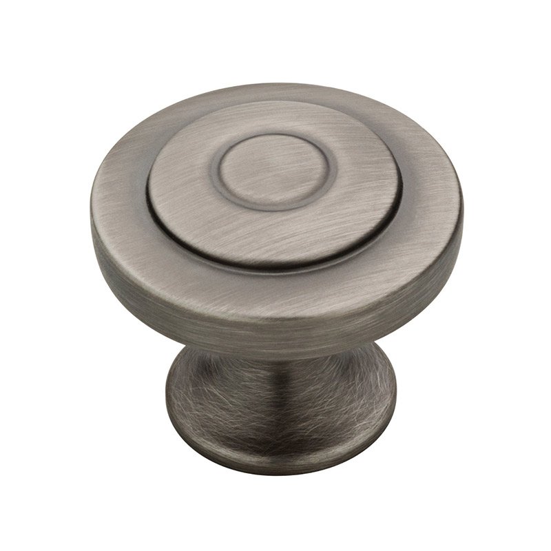 Liberty Hardware 1-1/4 Geary Knob in Heirloom Silver