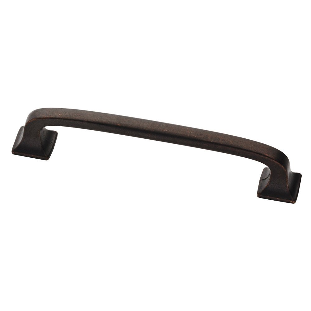 Liberty Hardware 4" Centers Lombard Pull in Warm Chestnut