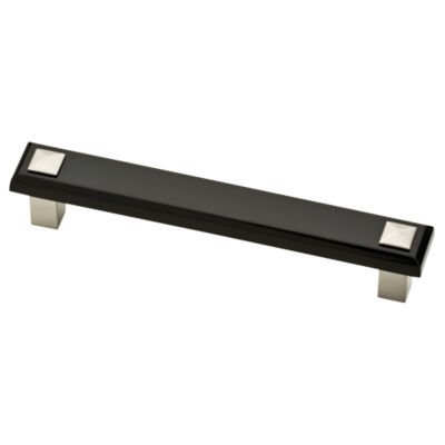 Liberty Hardware 96mm Kaley Pull in Black,Stainless Steel