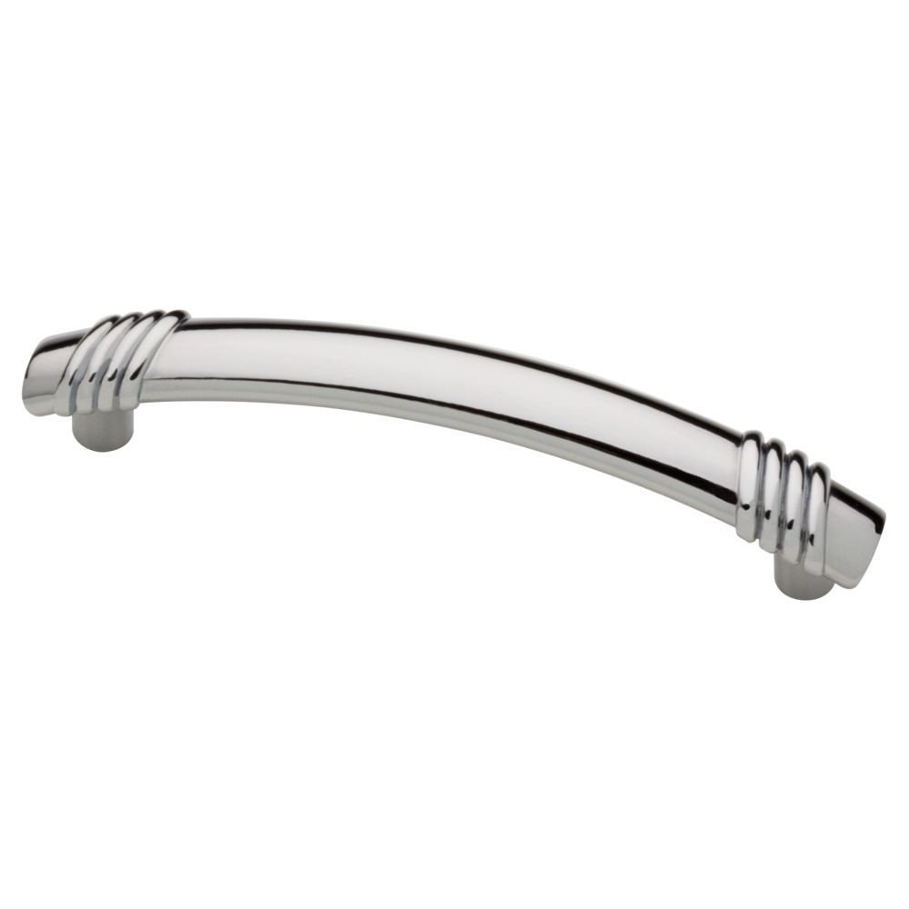 Liberty Hardware 3 3/4" Knuckle Pull in Polished Chrome