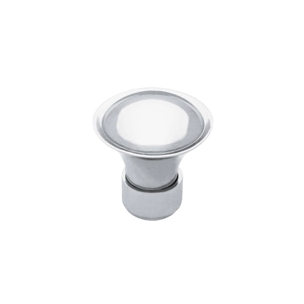 Liberty Hardware 30mm Banded Spindle Knob in Polished Chrome
