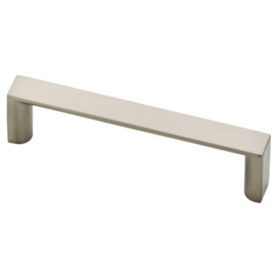 Liberty Hardware 3-3/4 Wide Plaza Pull in Stainless Finish