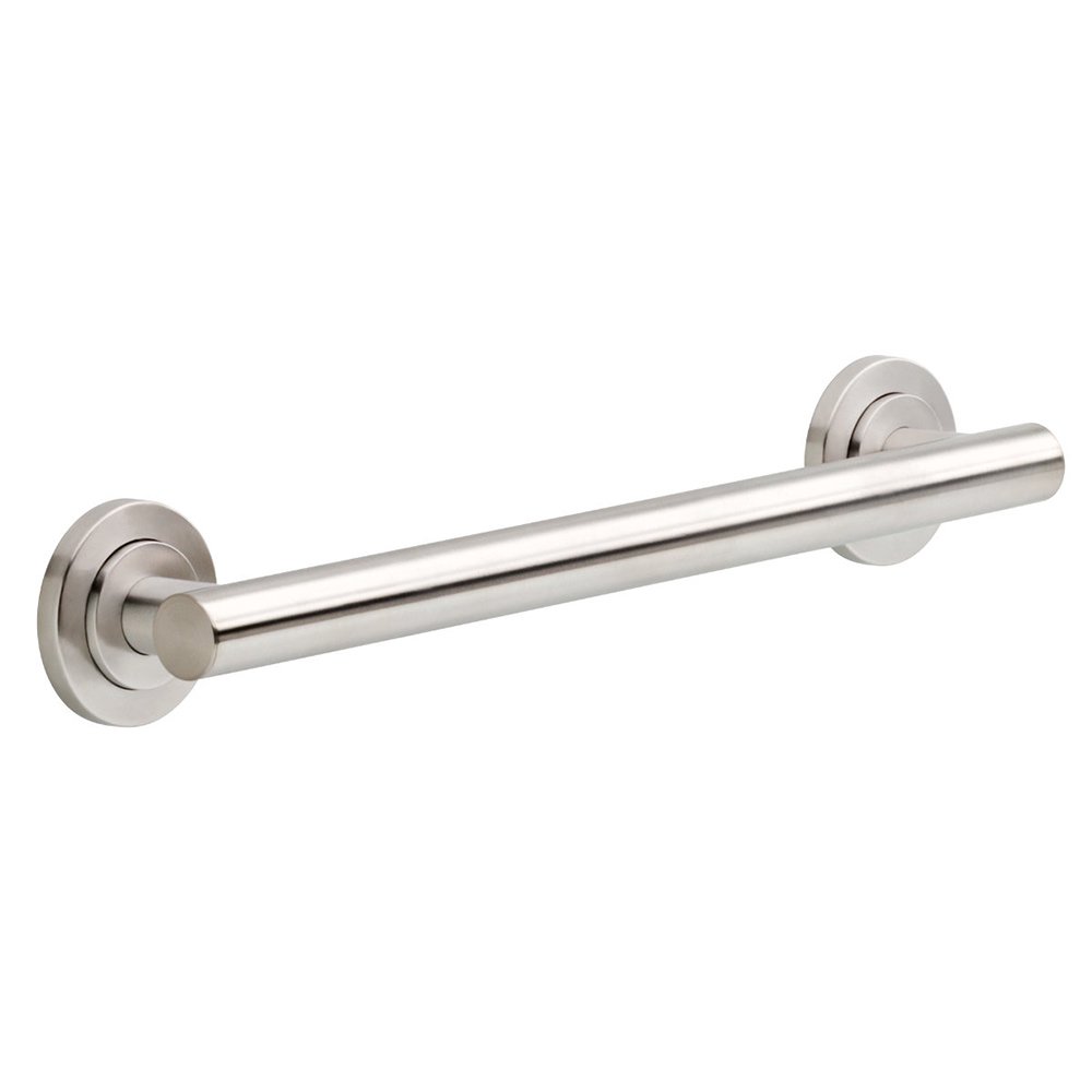 Liberty Hardware 16" x 1 1/4" Decorative ADA Grab Bar in Stainless Steel