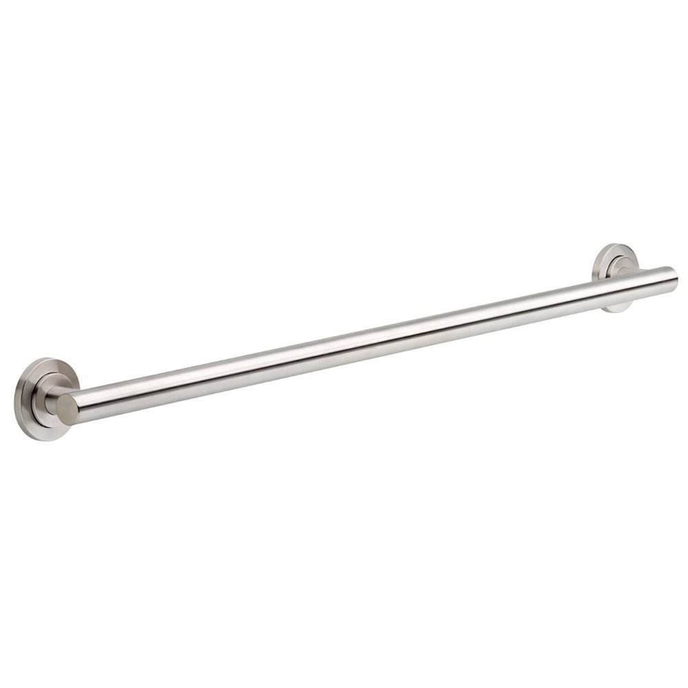 Liberty Hardware 36" x 1 1/4" Decorative ADA Grab Bar in Stainless Steel