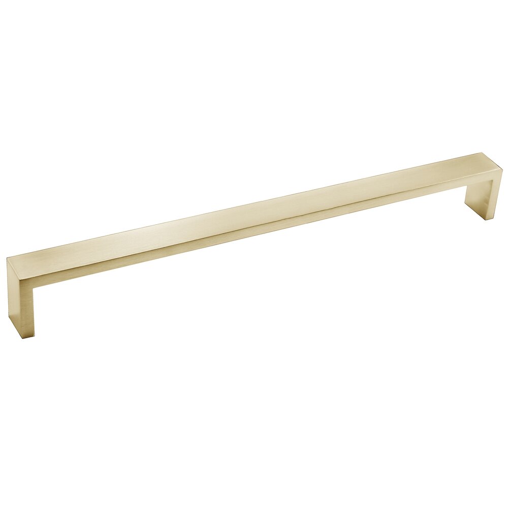 Linnea Hardware 11 9/16" Centers Leveled Pull in Satin Brass PVD