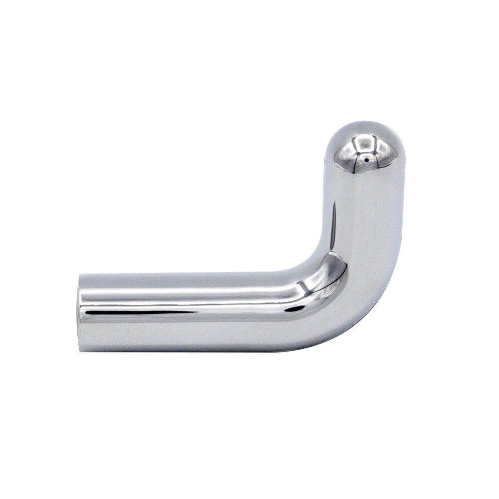 Linnea Hardware 2 1/2" Surface Mount Hook in Polished Stainless Steel