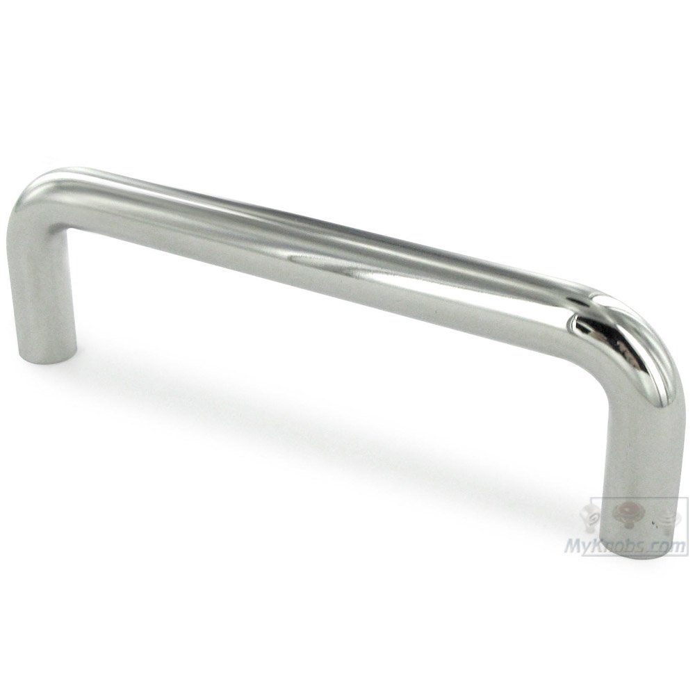 Linnea Hardware 3 7/8" Centers Wire Pull in Polished Stainless Steel