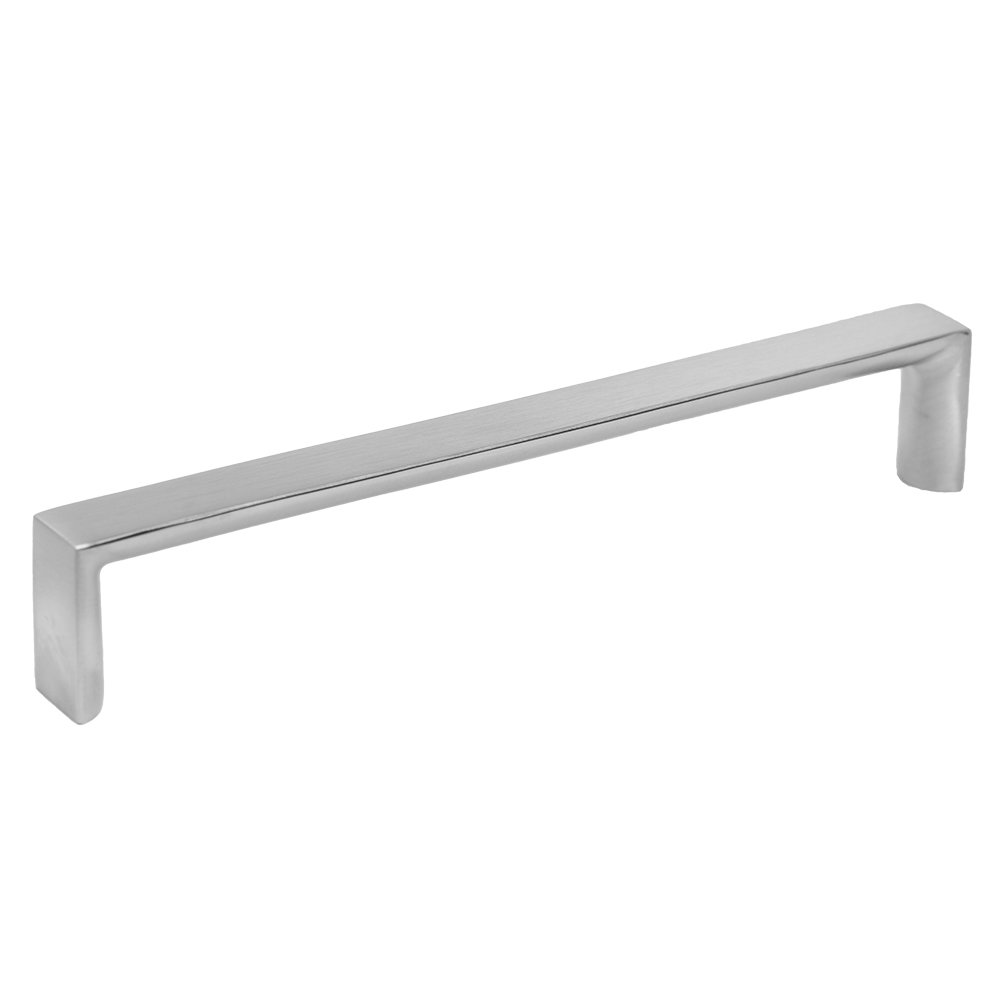Linnea Hardware 11 13/16" Centers Square Pull in Satin Stainless Steel