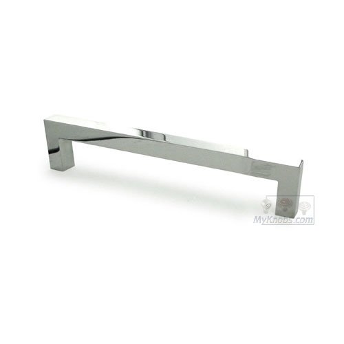 Linnea Hardware 4"  (100mm) Centers Slim Pull in Polished Stainless Steel