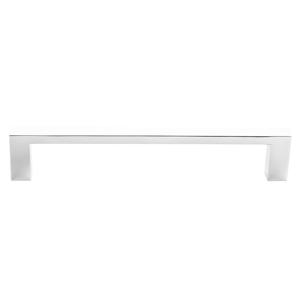 Linnea Hardware 11 13/16" Centers Square Form Pull in Polished Stainless Steel