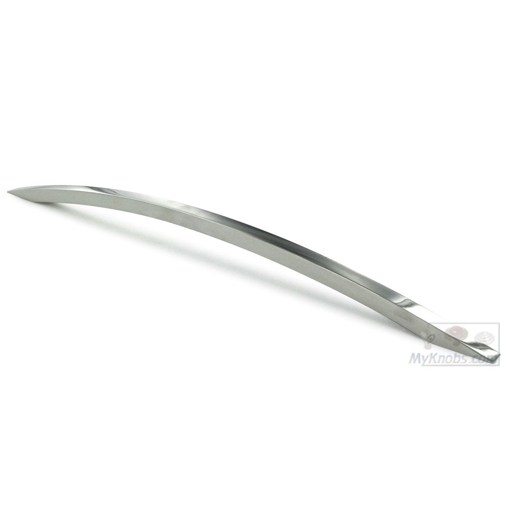 Linnea Hardware 12 5/8" Centers Arch Pull in Satin Stainless Steel