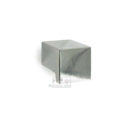 Linnea Hardware 5/8" Squared Lip Knob in Polished Stainless Steel