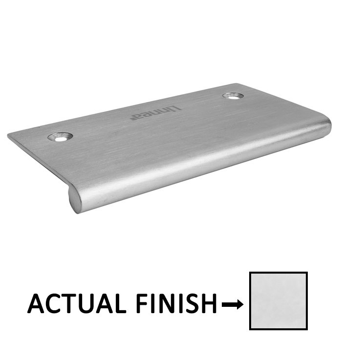 Linnea Hardware 2.95" Long Top Mount Edge Pull in Polished Stainless Steel