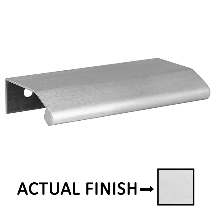 Linnea Hardware 7.87" Long Edge Pull in Polished Stainless Steel