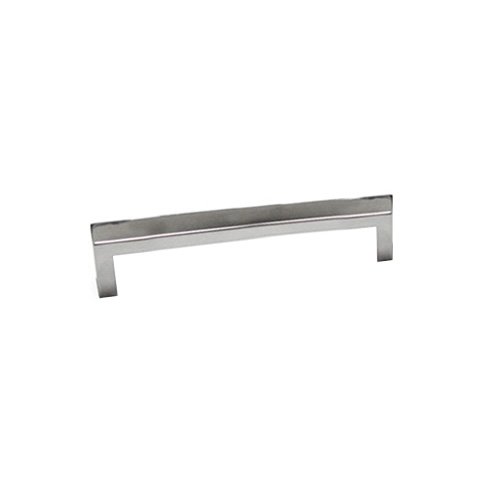 Linnea Hardware 11 3/4" Centers Surface Mounted Squared Oversized Door Pull in Polished Stainless Steel