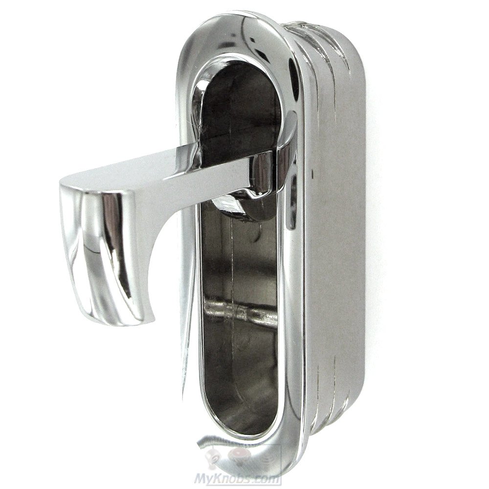 Linnea Hardware 2 7/16" Edge Pull in Polished Stainless Steel