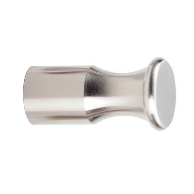 Linnea Hardware Indented Single Hook in Polished Stainless Steel