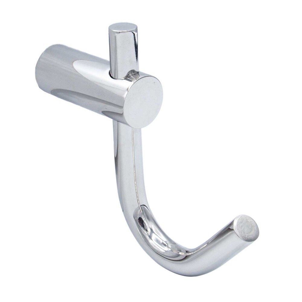 Linnea Hardware Contemporary Single Hook in Polished Stainless Steel