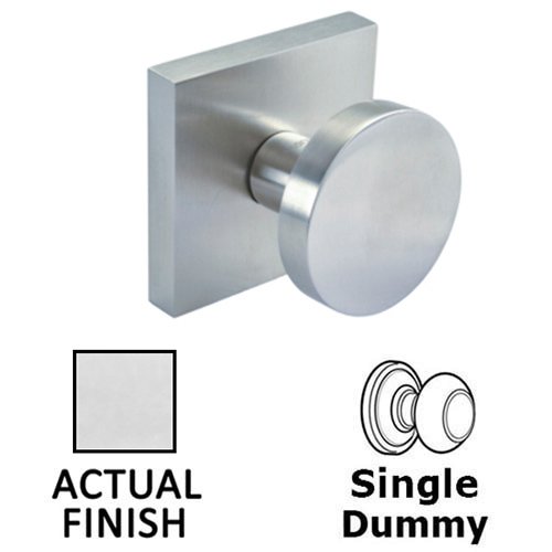 Linnea Hardware Single Dummy Door Knob in Polished Stainless Steel