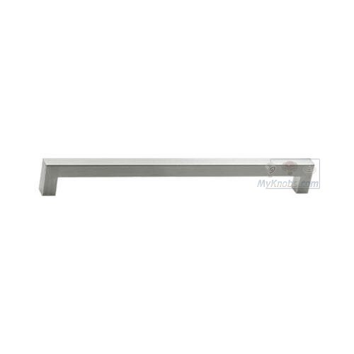 Linnea Hardware 23 5/8" Centers Surface Mounted Squared End Oversized Door Pull in Satin Stainless Steel