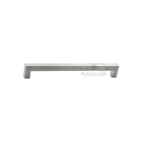 Linnea Hardware 11 13/16" Centers Surface Mounted Squared End Oversized Door Pull in Satin Stainless Steel