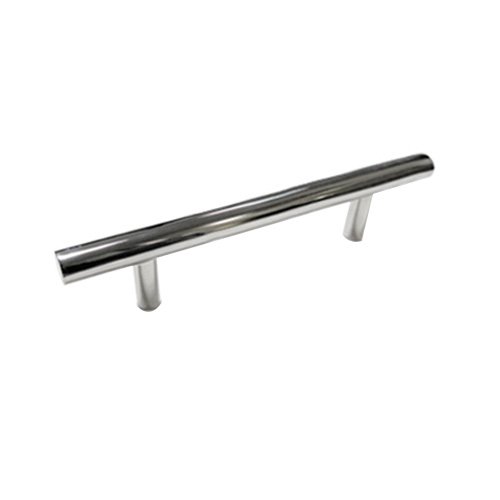 Linnea Hardware 17 3/8" Centers Surface Mounted European Bar Oversized Door Pull in Polished Stainless Steel