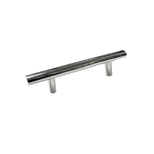 Linnea Hardware 14 5/8" Centers Surface Mounted European Bar Oversized Door Pull in Polished Stainless Steel