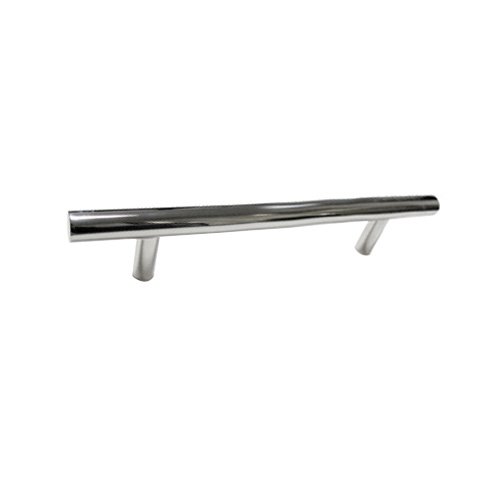 Linnea Hardware 17 3/8" Centers Through Bolt European Bar Oversized/Shower Door Pull in Polished Stainless Steel