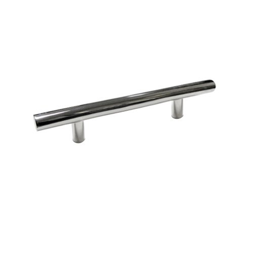 Linnea Hardware 14 5/8" Centers Through Bolt European Bar Oversized/Shower Door Pull in Polished Stainless Steel