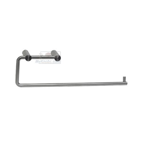 Linnea Hardware 11 3/8" Double Post Paper Towel Holder in Satin Stainless Steel