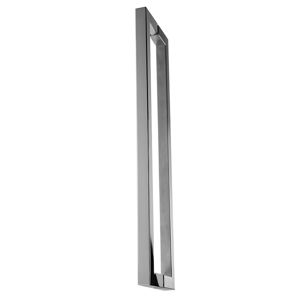 Linnea Hardware 11 13/16" Centers Shower Door Pull in Polished Stainless Steel