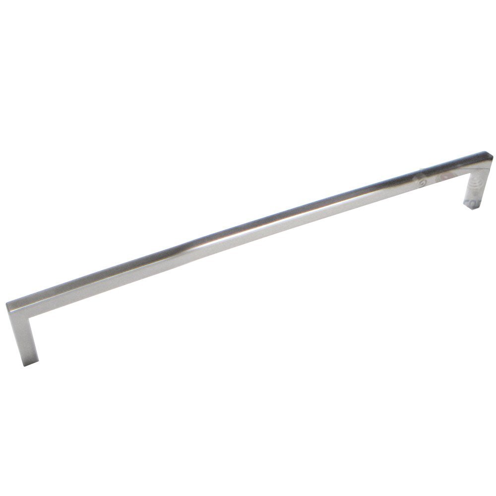 Linnea Hardware 17 3/4" Centers Square Towel Bar in Polished Stainless Steel