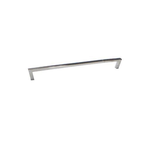 Linnea Hardware 11 13/16" Centers Square Towel Bar in Polished Stainless Steel
