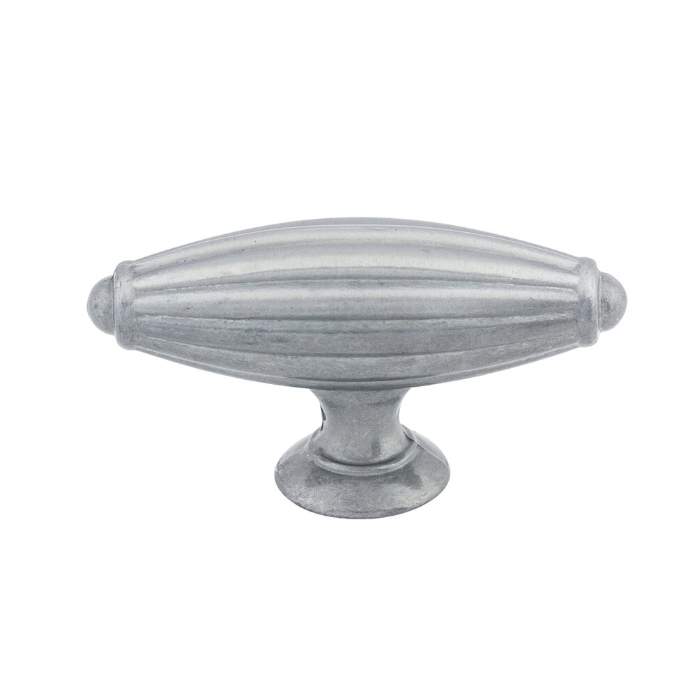Top Knobs Tuscany 2 7/8" Long Bar Knob in Pewter Light