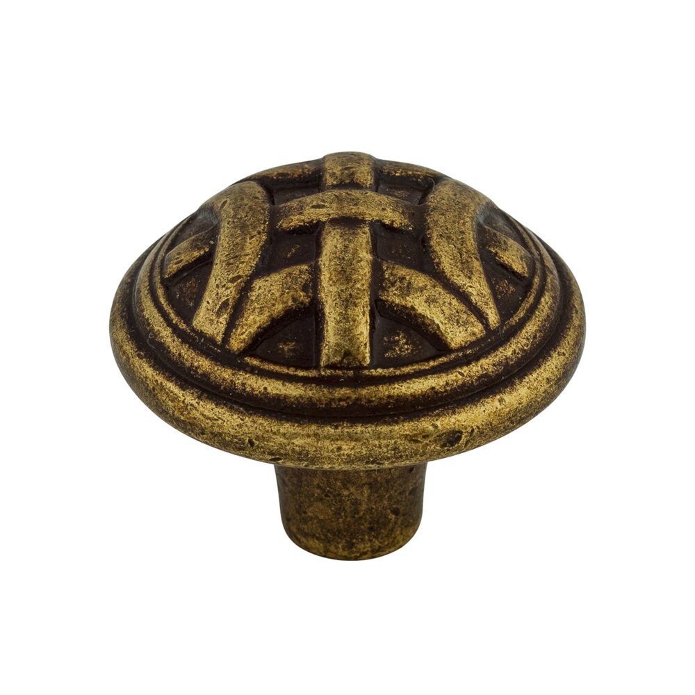 Top Knobs Celtic 1 1/4" Diameter Mushroom Knob in German Bronze