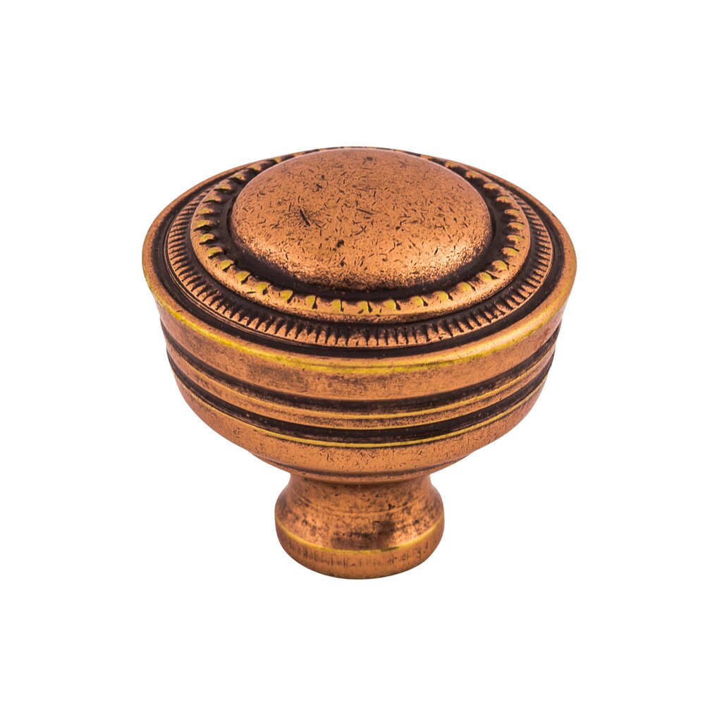 Top Knobs Contessa 1 1/4" Diameter Mushroom Knob in Old English Copper