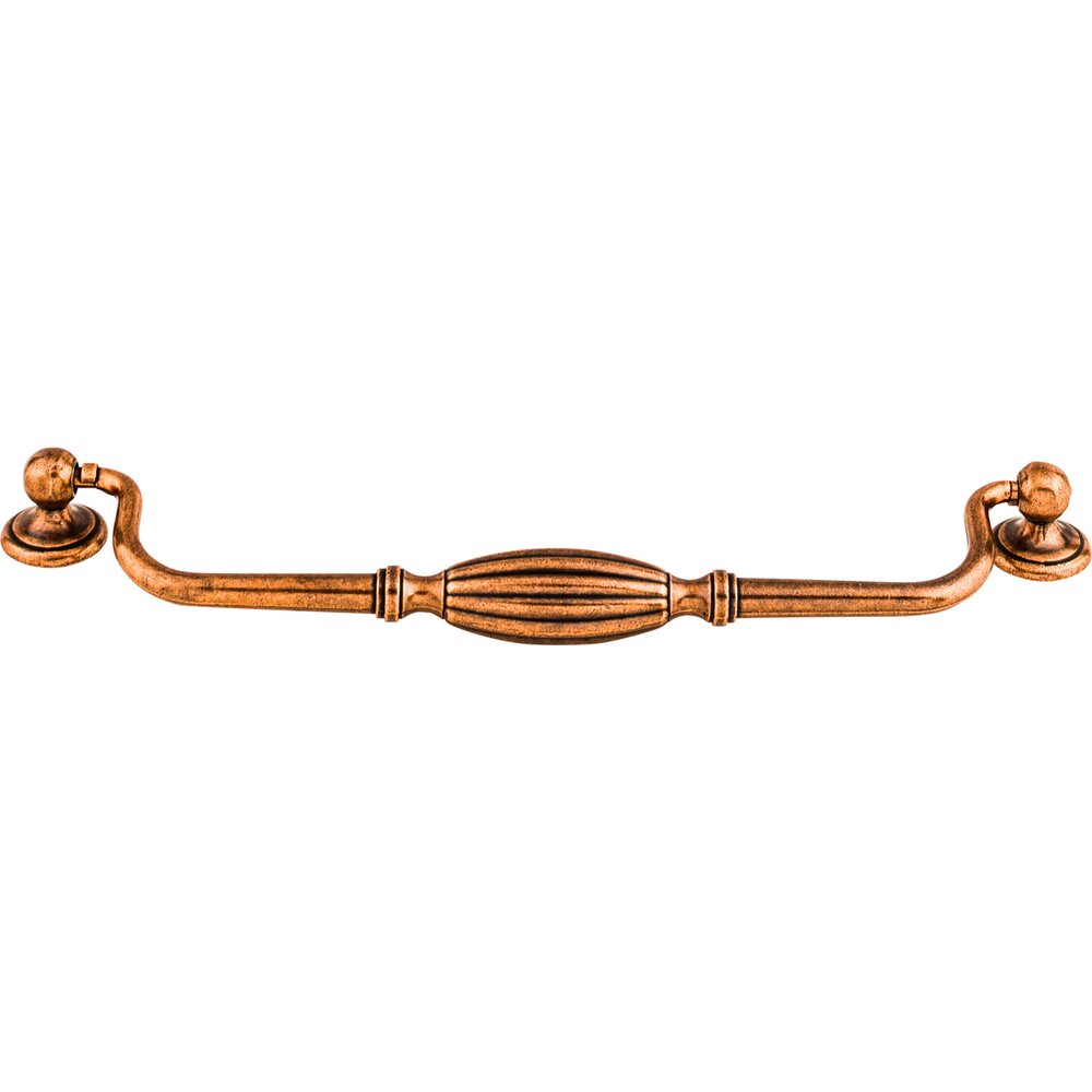 Top Knobs Tuscany 8 13/16" Centers Drop Pull in Old English Copper