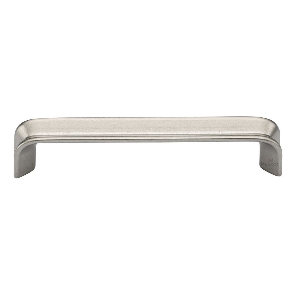 Manzoni Hardware 5 1/16" Centers Fold Cabinet Pull in Vintage Nickel